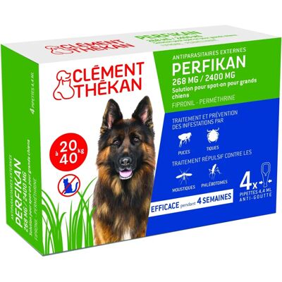 Perfikan Clement Thékan Pipettes pour Grand Chien 20-40kg - Publicité Perfikan Clement Thékan Pipettes pour Grand Chien 20-40kg - Publicité