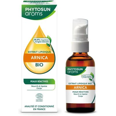 Phytosun Arôms Bio Arnica Lipidextrakt - 50ml - Arnikaöl Phytosun Arôms Bio Arnica Lipidextrakt - 50ml - Arnikaöl