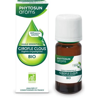 Huile Essentielle Clous de Girofle 10ml - Publicité Huile Essentielle Clous de Girofle 10ml - Publicité