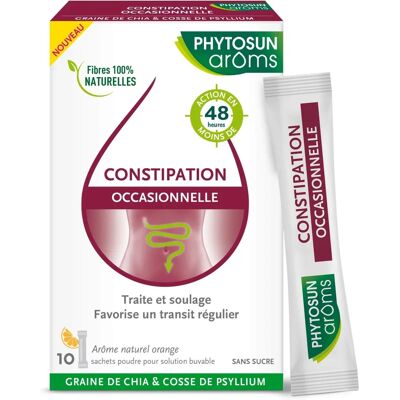 Phytosun Arôms Soulagement de la constipation orange - 10 sachets - Publicité Phytosun Arôms Soulagement de la constipation orange - 10 sachets - Publicité