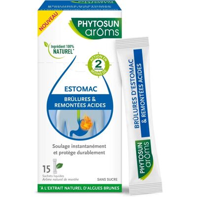 Soulagement de la brûlure d'estomac à la menthe - Phytosun Arôms - Publicité Soulagement de la brûlure d'estomac à la menthe - Phytosun Arôms - Publicité