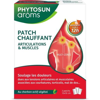 Patch Chauffant Phytosun Arôms - Soulagement Muscles & Articulations - Publicité Patch Chauffant Phytosun Arôms - Soulagement Muscles & Articulations - Publicité