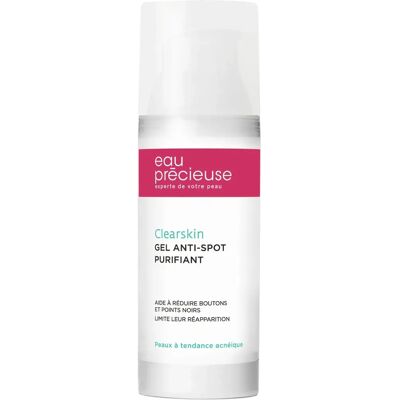 Gel Anti-Spot Purifiant Eau Précieuse - Gel facial pour peaux grasses Gel Anti-Spot Purifiant Eau Précieuse - Gel facial pour peaux grasses