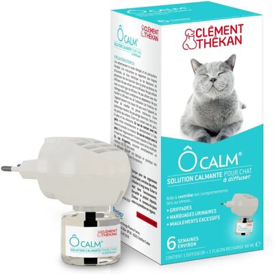 Clément Thékan Clement Thekan Diffuseur Anti-Stress Pour Chat - 48ml Recharge Clément Thékan Clement Thekan Diffuseur Anti-Stress Pour Chat - 48ml Recharge