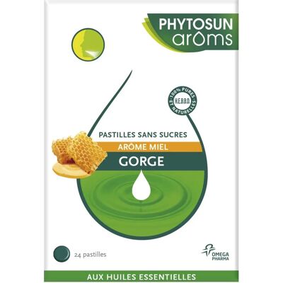 Phytosun Arôms Honig Halstabletten - Zuckerfrei, 24 Stück Phytosun Arôms Honig Halstabletten - Zuckerfrei, 24 Stück