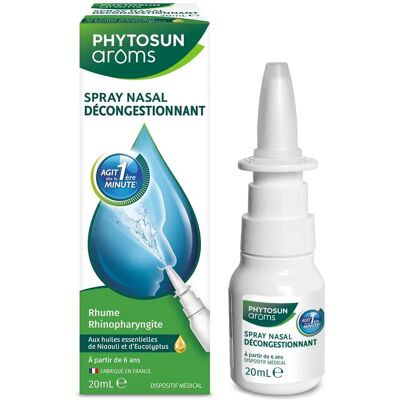 Spray nasal décongestionant PHYTOSUN - 20ml - Publicité Spray nasal décongestionant PHYTOSUN - 20ml - Publicité