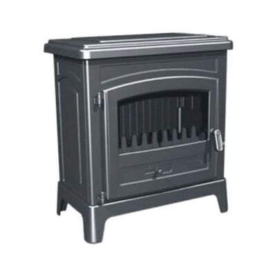 Godin Fonteval Holzofen - 10 kW, Anthrazit, Panorama-Glas - Kamin Godin Fonteval Holzofen - 10 kW, Anthrazit, Panorama-Glas - Kamin