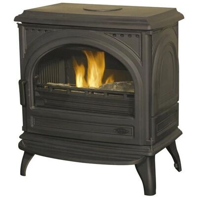Poêle à bois Godin Seclin - Anthracite, Noir - 7kW - France - Publicité Poêle à bois Godin Seclin - Anthracite, Noir - 7kW - France - Publicité