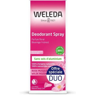 Weleda Rose Musquée Déodorant Spray - Déodorant en Spray - Publicité Weleda Rose Musquée Déodorant Spray - Déodorant en Spray - Publicité