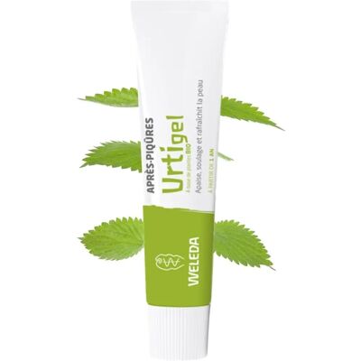 Gel Apaisant à la Nettle et Arnica Bio de Weleda - Pour Piqûres et Démangeaisons - Publicité Gel Apaisant à la Nettle et Arnica Bio de Weleda - Pour Piqûres et Démangeaisons - Publicité