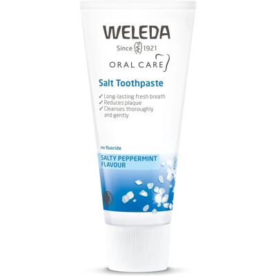 Weleda Dentifrice au Sel - 75 ml - Publicité Weleda Dentifrice au Sel - 75 ml - Publicité