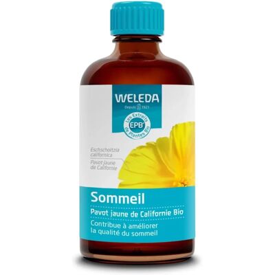 Weleda Pavot jaune de Californie Sommeil - Supplément Bio 100ml - Publicité Weleda Pavot jaune de Californie Sommeil - Supplément Bio 100ml - Publicité
