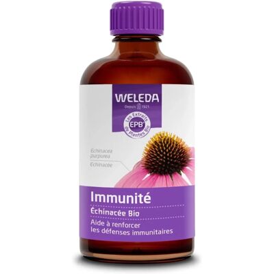 Weleda Échinacée Bio - Complément Immunitaire - 100ml - Publicité Weleda Échinacée Bio - Complément Immunitaire - 100ml - Publicité
