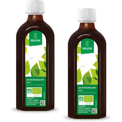 Jus de Bouleau Bio Weleda - 250ml - Soutien à la Détox - Publicité Jus de Bouleau Bio Weleda - 250ml - Soutien à la Détox - Publicité