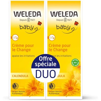 Weleda Calendula Baby Windelcreme - 75ml x 2 Weleda Calendula Baby Windelcreme - 75ml x 2
