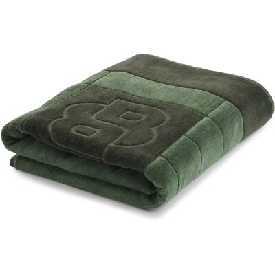 Ręcznik kąpielowy z bawełny Boss - Monogram podwójne B - 90 x 150cm - Ręcznik Ręcznik kąpielowy z bawełny Boss - Monogram podwójne B - 90 x 150cm - Ręcznik