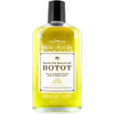 Rinçage buccal Anis Citron Réglisse Botot 250ml - Hygiène & Soins - Publicité Rinçage buccal Anis Citron Réglisse Botot 250ml - Hygiène & Soins - Publicité