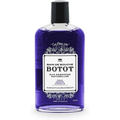 Bain de Bouche Botot Figue Menthe Cannelle - 250ml - Publicité Bain de Bouche Botot Figue Menthe Cannelle - 250ml - Publicité
