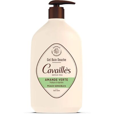 Gel Douche Amande Verte Roge Cavailles pour Peaux Sensibles - Publicité Gel Douche Amande Verte Roge Cavailles pour Peaux Sensibles - Publicité