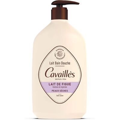 Gel Douche Lait de Figue Cavaillès - Soin Peau Sensible - Publicité Gel Douche Lait de Figue Cavaillès - Soin Peau Sensible - Publicité