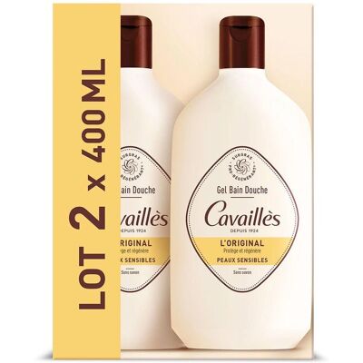 Gel Bain Douche L'Original - Peau sensible - 400ml - Publicité Gel Bain Douche L'Original - Peau sensible - 400ml - Publicité