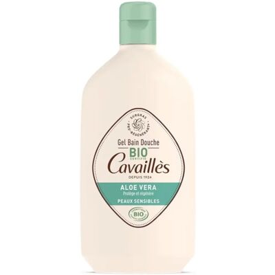 Gel douche et bain bio à l’aloe vera Rogé Cavaillès - Peaux sensibles - 400ml - Publicité Gel douche et bain bio à l’aloe vera Rogé Cavaillès - Peaux sensibles - 400ml - Publicité