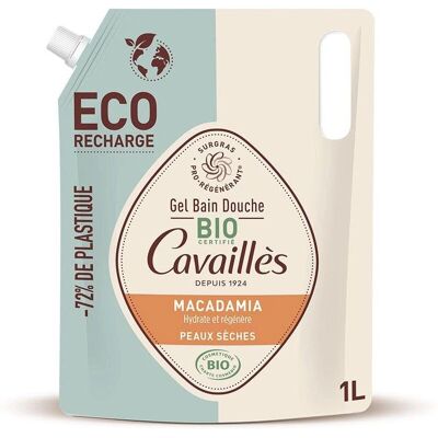 Gel douche et bain à la macadamia Roge Cavailles - Gel douche et bain - Publicité Gel douche et bain à la macadamia Roge Cavailles - Gel douche et bain - Publicité
