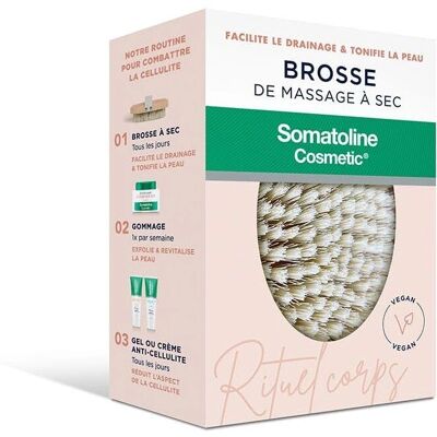 Brosse de Corps Somatoline Cosmetic - Réduction Cellulite & Tonification - Publicité Brosse de Corps Somatoline Cosmetic - Réduction Cellulite & Tonification - Publicité