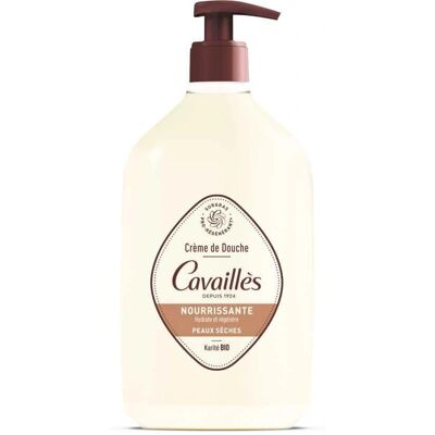 Crème de douche bio à la beurre de karité et magnolia - Peaux sensibles - Publicité Crème de douche bio à la beurre de karité et magnolia - Peaux sensibles - Publicité
