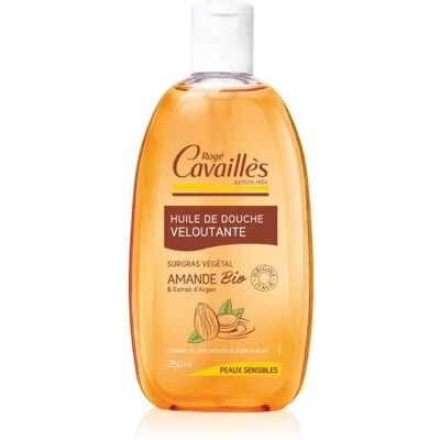Huile de Douche Amande et Argan Bio Cavaillès - Peau Sensible - Publicité Huile de Douche Amande et Argan Bio Cavaillès - Peau Sensible - Publicité