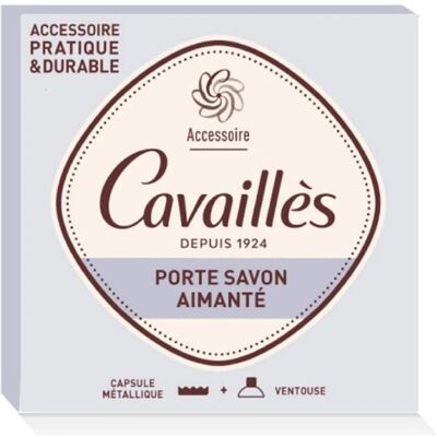 Distributeur de savon magnétique Cavaillès - Accessoire de salle de bain - Publicité Distributeur de savon magnétique Cavaillès - Accessoire de salle de bain - Publicité