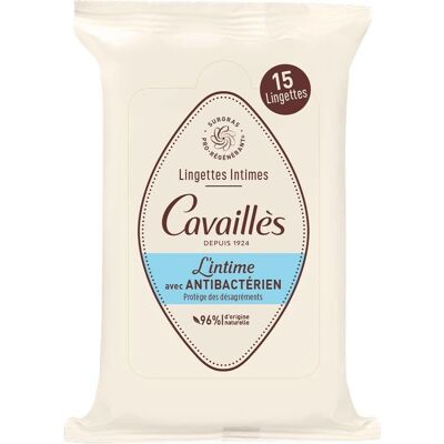 Roge Cavailles Intime Antibakterielle Feuchttücher - 15 Stück Roge Cavailles Intime Antibakterielle Feuchttücher - 15 Stück