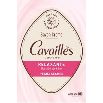 Cavaillès Entspannende Festseife - Mit Bio-Mandelöl & Rose - 100g Cavaillès Entspannende Festseife - Mit Bio-Mandelöl & Rose - 100g