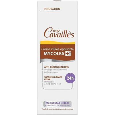 Cavaillès Mycolea+ Crème Intime Apaisante Anti-Démangeaisons - Muqueuses Irrité - Publicité Cavaillès Mycolea+ Crème Intime Apaisante Anti-Démangeaisons - Muqueuses Irrité - Publicité