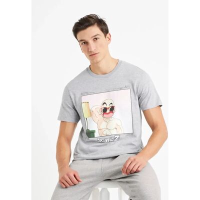 Celio Dragon Ball Super Tricou - Gri - S - Bărbat - Casual Celio Dragon Ball Super Tricou - Gri - S - Bărbat - Casual