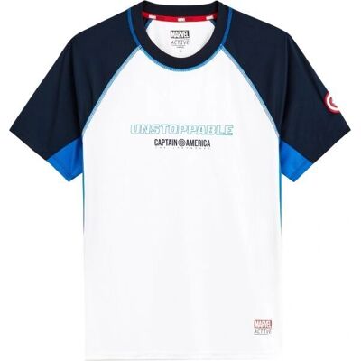 Celio Captain America Tricou Alb XXL - Sport Celio Captain America Tricou Alb XXL - Sport
