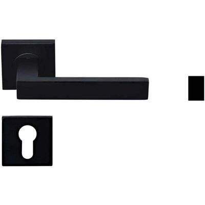 KLOSE BESSER - Coppia Maniglie Nere - Black - Maniglia porta KLOSE BESSER - Coppia Maniglie Nere - Black - Maniglia porta
