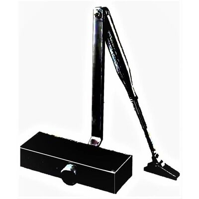 KLOSE BESSER - JS234 - Nero - 60 kg - Chiudiporta KLOSE BESSER - JS234 - Nero - 60 kg - Chiudiporta