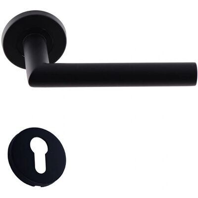 KLOSE Besser - Elsa Nero Matt - Nero Opaco - 7x120 mm - Maniglia per porta KLOSE Besser - Elsa Nero Matt - Nero Opaco - 7x120 mm - Maniglia per porta