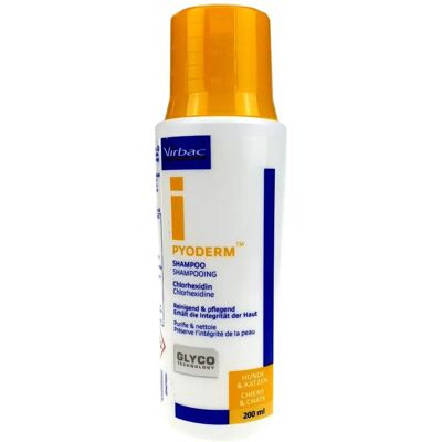 Virbac Pyoderm Shampoo - Traitement des infections cutanées Virbac Pyoderm Shampoo - Traitement des infections cutanées
