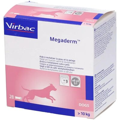 Virbac Megaderm - Suplement diety dla psów i kotów - 28 saszetek Virbac Megaderm - Suplement diety dla psów i kotów - 28 saszetek