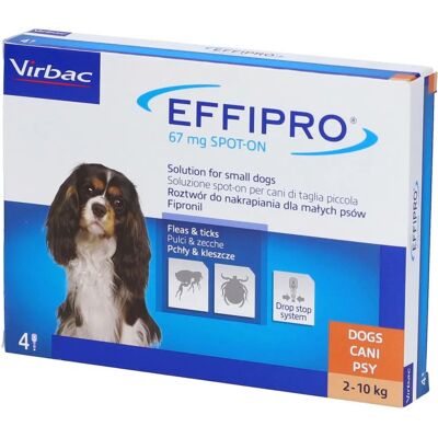 Virbac Effipro Piccoli Cani Trattamento Pulci e Zecche Virbac Effipro Piccoli Cani Trattamento Pulci e Zecche