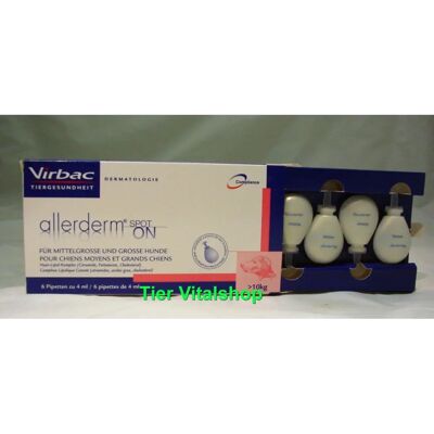 Virbac Allerderm Spot-On - Soin de la peau pour chats et petits chiens - Publicité Virbac Allerderm Spot-On - Soin de la peau pour chats et petits chiens - Publicité
