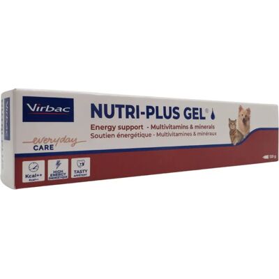 Virbac Nutri-Plus Gel Energie Ondersteuning voor Honden & Katten - Supplement Virbac Nutri-Plus Gel Energie Ondersteuning voor Honden & Katten - Supplement