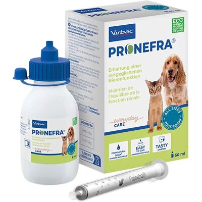 Virbac Pronefra Soporte renal y presión sanguínea - 60ml Virbac Pronefra Soporte renal y presión sanguínea - 60ml