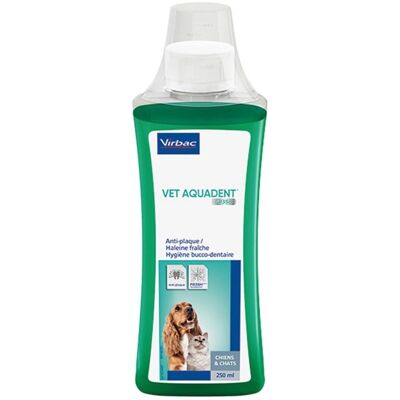 Virbac VETAquadentFr3Sh Solution - Hygiène bucco-dentaire chiens & chats - Publicité Virbac VETAquadentFr3Sh Solution - Hygiène bucco-dentaire chiens & chats - Publicité
