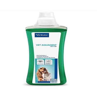 Virbac Vet Aquadent FR3SH 500ml - Enjuague bucal para perros y gatos Virbac Vet Aquadent FR3SH 500ml - Enjuague bucal para perros y gatos