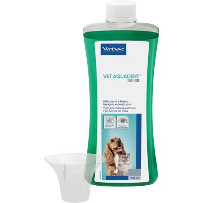 Virbac Aquadent Fr3sh 500ml - Igiene orale per cani e gatti Virbac Aquadent Fr3sh 500ml - Igiene orale per cani e gatti