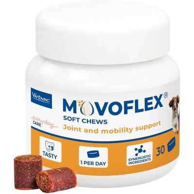 Suplemento Movoflex para Cães de Porte Médio - Apoio às Articulações Suplemento Movoflex para Cães de Porte Médio - Apoio às Articulações
