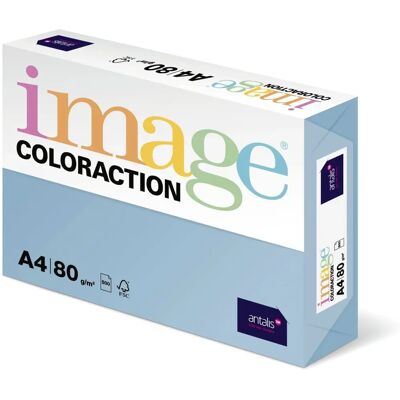 Coloraction Ledově modrý A4 kopírací papír - 500 listů Coloraction Ledově modrý A4 kopírací papír - 500 listů